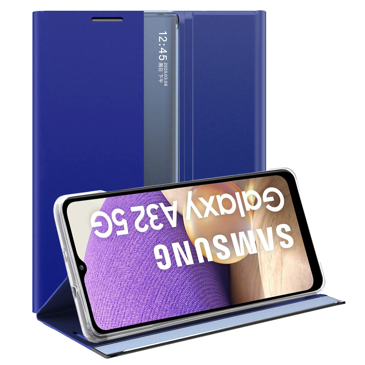 For Samsung Galaxy A32 4G Slim Smart Flip Leather Stand Case Cover
