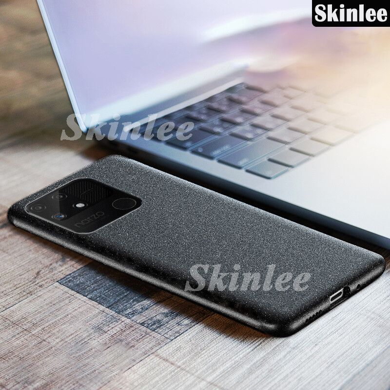Phone case Realme Narzo 50A Back cover Frosted Silicone Soft Phone cover for Realme Narzo 50A Scrub Phone case