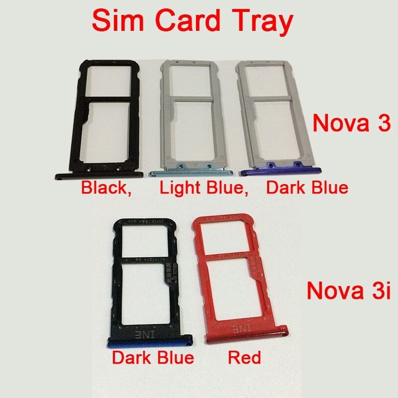 Sim Slot SD Card Tray for Huawei Nova 3i