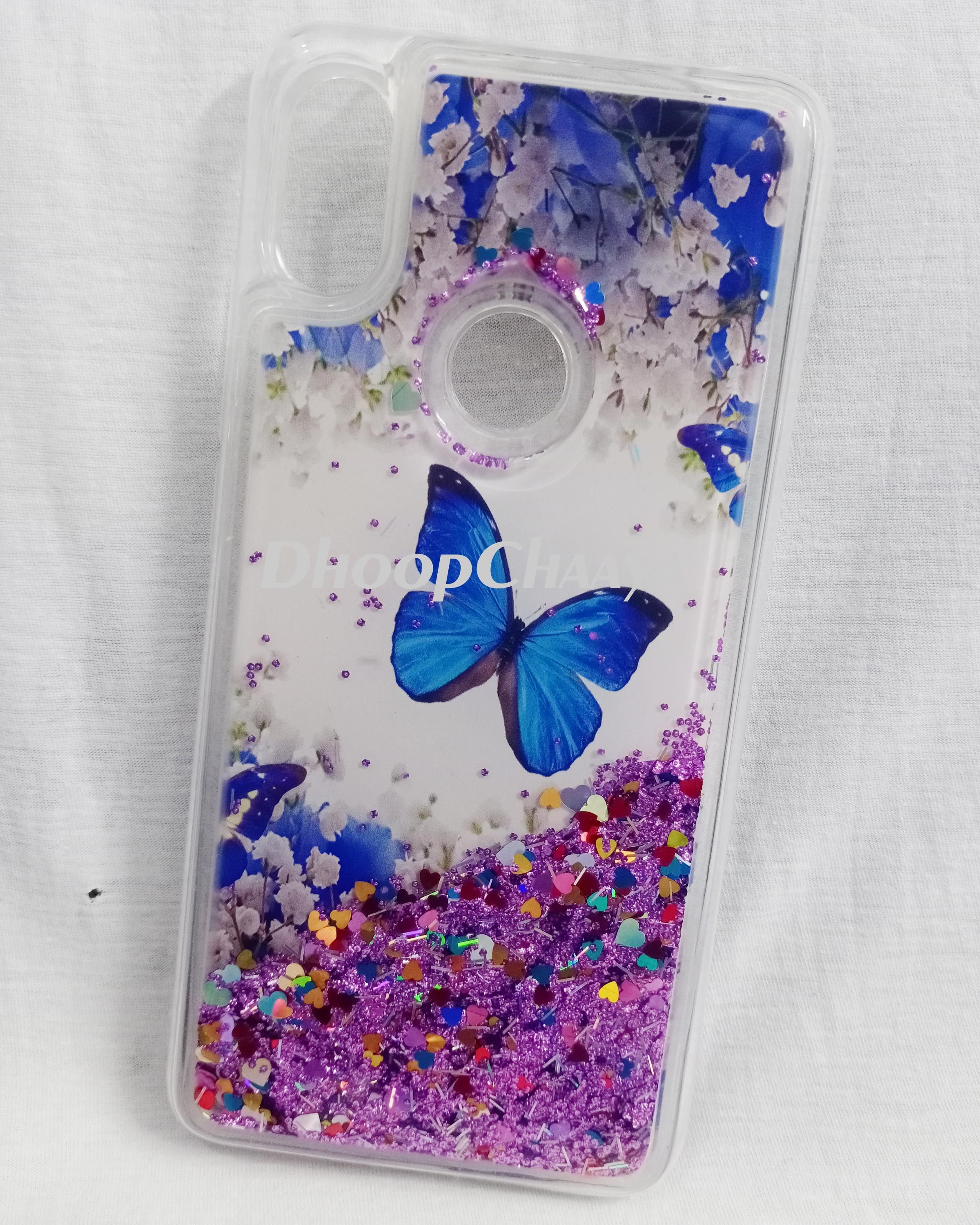For Xiaomi Redmi S2 / Xiaomi Redmi Y2 - Unique Design Liquid 3D Glitter Floating Soft TPU Clear Case Cover