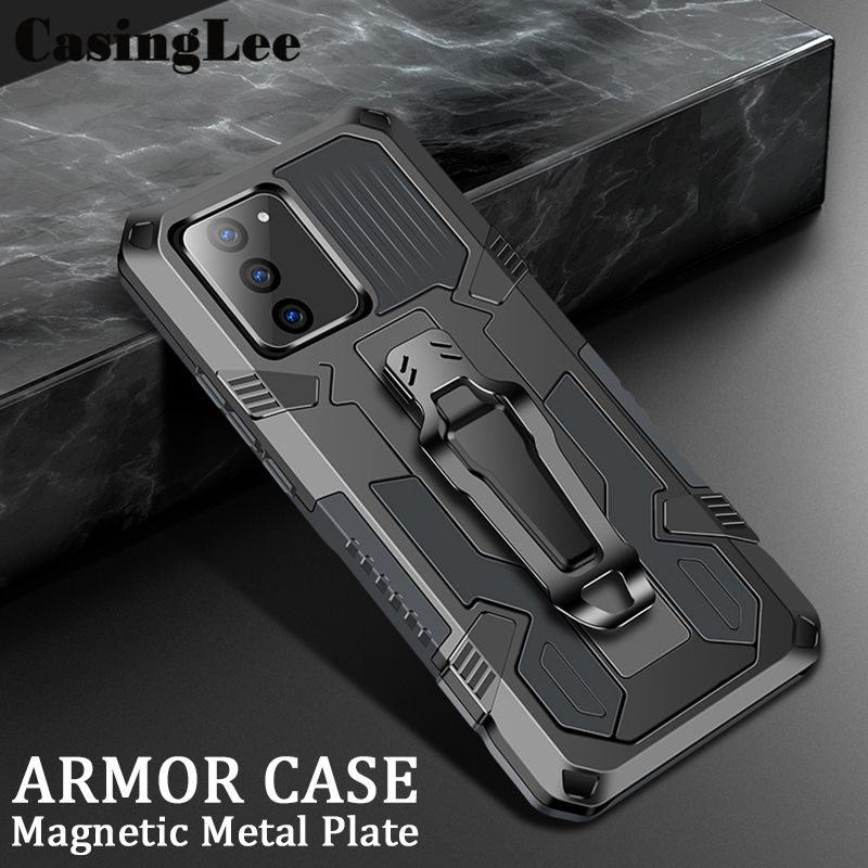 Casinglee For Galaxy S22 Case Shockproof Armor Stand case with Metal Clip Samsung Galaxy S22 Phone Cover case Car Mountaineering phone case