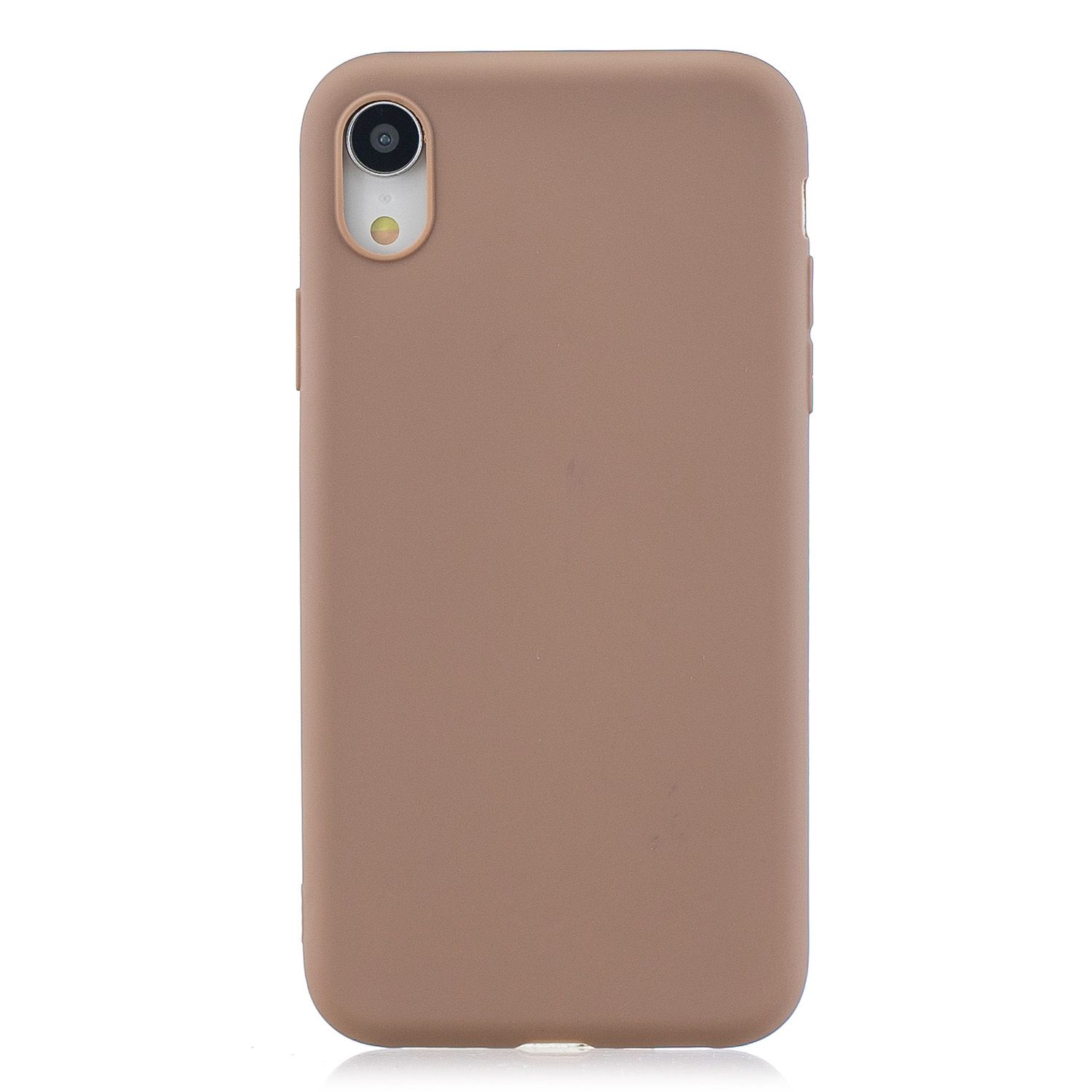 Yfashion For Redmi 7A Lovely Candy Color Matte PU Anti-scratch Non-slip Protective Cover Back Case