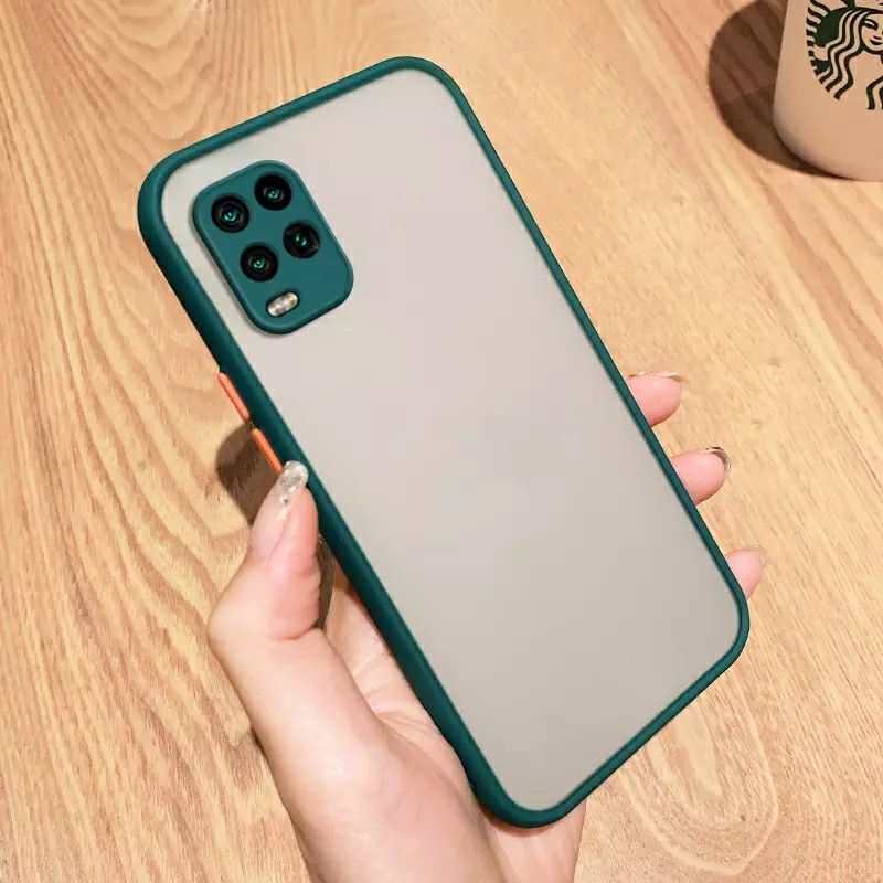 For Xiaomi Redmi note 10 lite Matte Shockproof camera protect case back cover