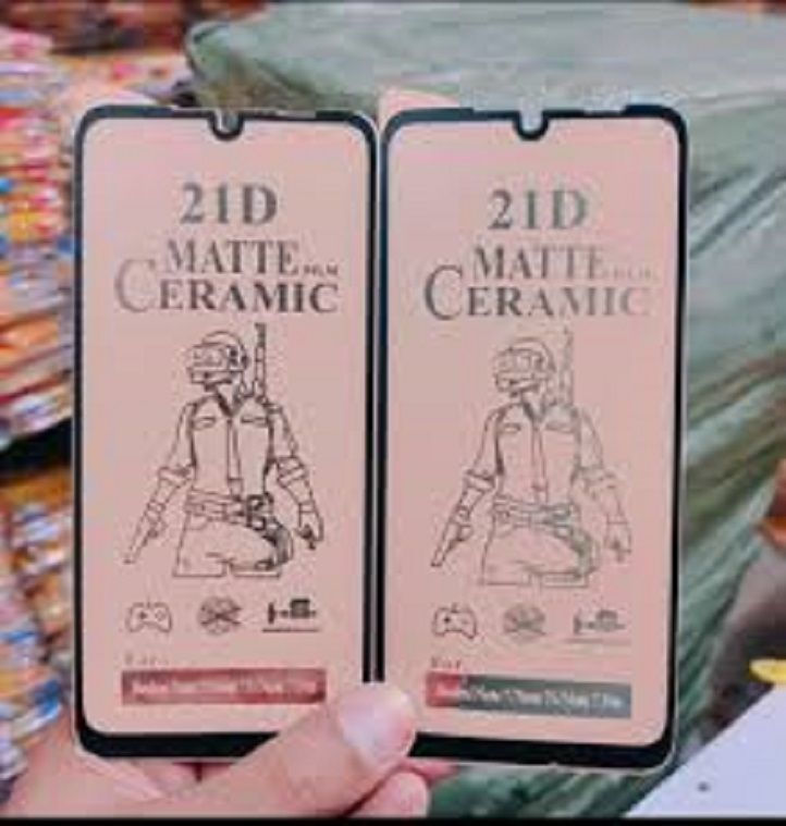 For Mi Redmi 7/ Redmi Note 7 Ceramic matte paper unbreakable antishock hybrid film 9D/11D/21D temper Fiber protector sheet glass