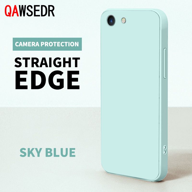 Case For Vivo V5 V5S Plus V5 Y66 Y67 Lite Liquid Silicone Full Carema Protection Casing Soft with Phone Straps Cover