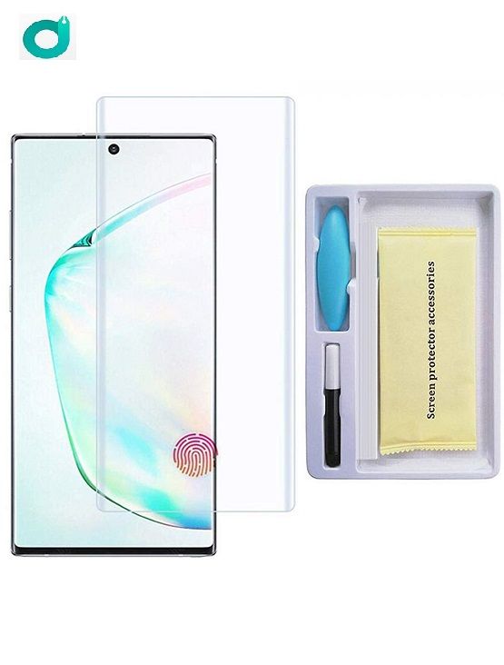 Samsung Galaxy Note 10 Plus UV Liquid Glue Tempered Glass Screen Protector