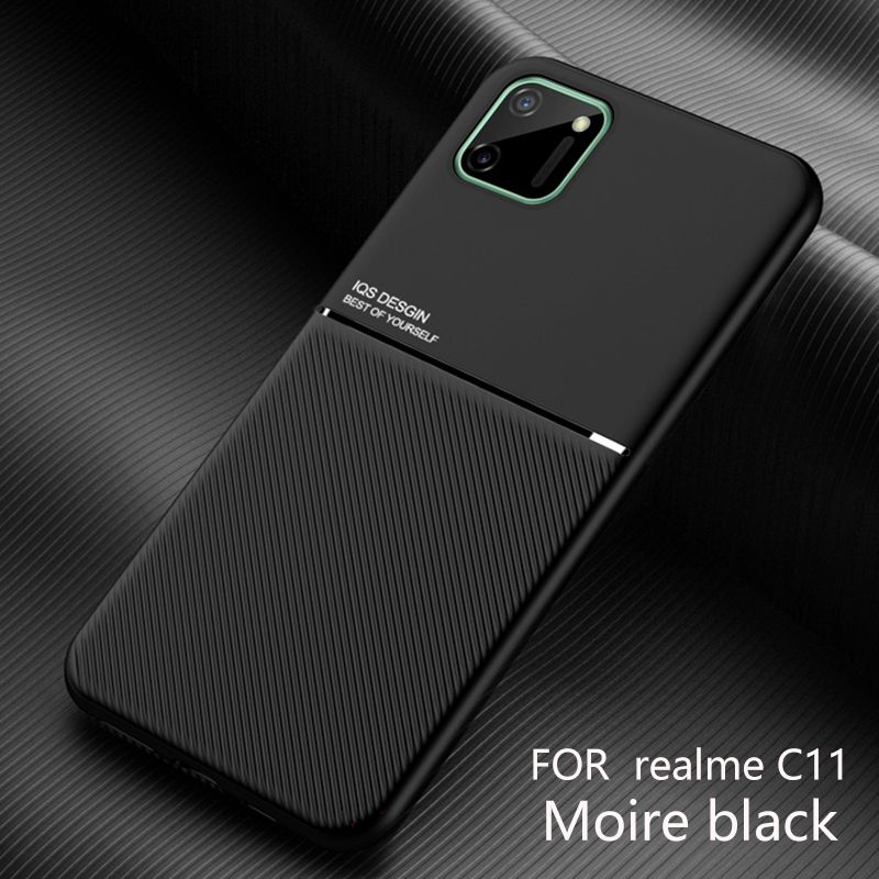 Shockproof Armor Case for OPPO Realme C11 C12 C15 C25 A12 A15 A15S A5S A7 A3S A54 A53 A9  A5  A74 A94 A52 A72 A92 Silicone Skin Back Case Support Car Magnetic Holder Protective Cover