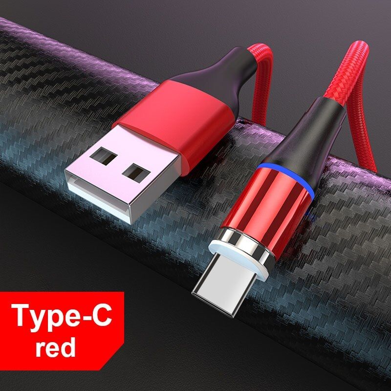 5A Supercharge Magnetic Cable Micro USB Charging Type C Quick Charger Magnet 2M For Huawei P30 P20 P10 Mate 20 Pro Samsung S20