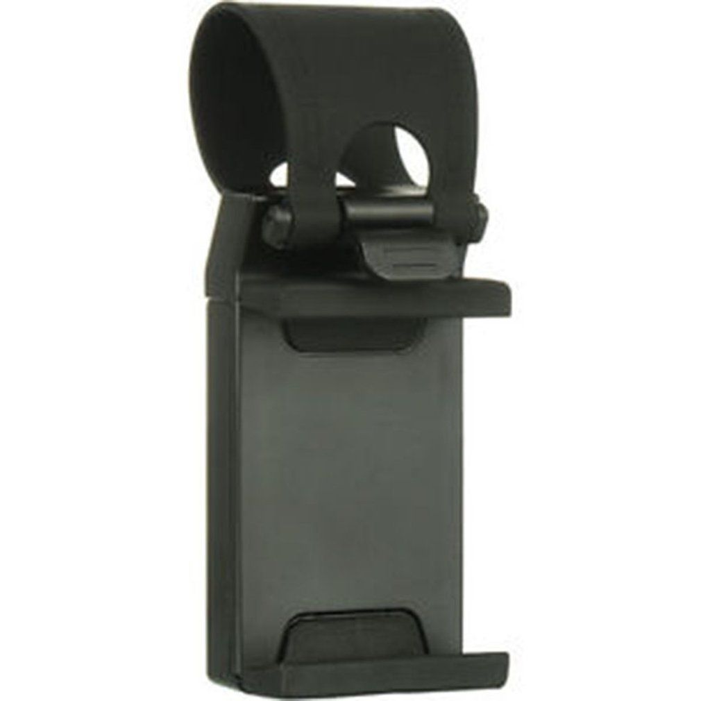 Car Phone Holder Steering Wheel Bracket Car Mobile Phone Holder Car Bracket Black