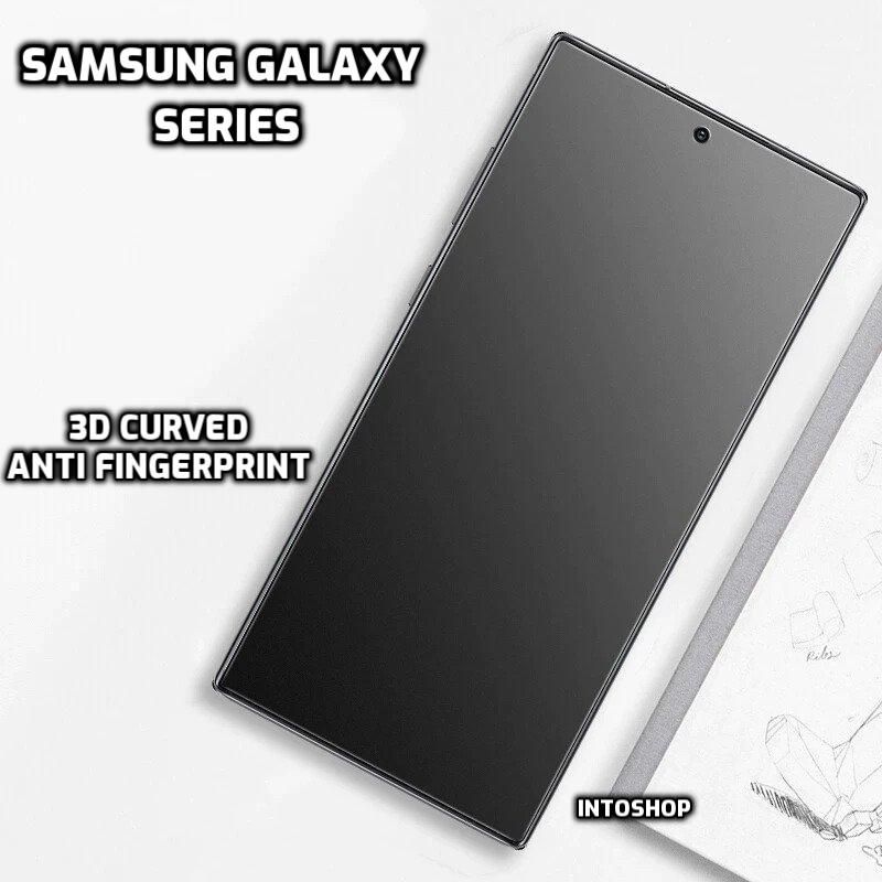 Samsung Galaxy S21 / S21+ / S21 Ultra /  S20 / S20+ / S20 Ultra / S7 Edge / S8 / S8+ / S9 / S9+ / S10 / S10+ - 9D Ceramic EDGE TO EDGE Anti Broken Full Screen Covered Ceramic Curved Matte Film Screen Protector