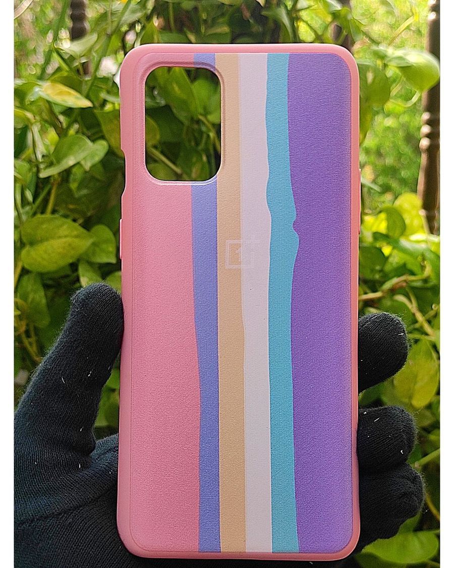OnePlus 8T Rainbow Silicone Case / Back Cover