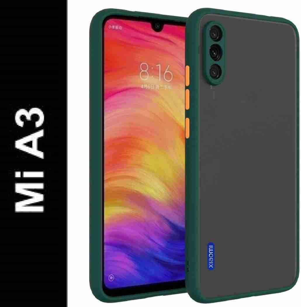 Camera Protection Smoke Matte Finish Case Back Cover FOR Mi A3