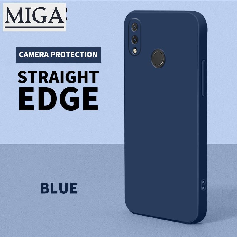 Case For Xiaomi Redmi Note 7 Note 7 Pro Straight Square Edge Casing Full Camera Coverage Silicone Soft Phone Cover