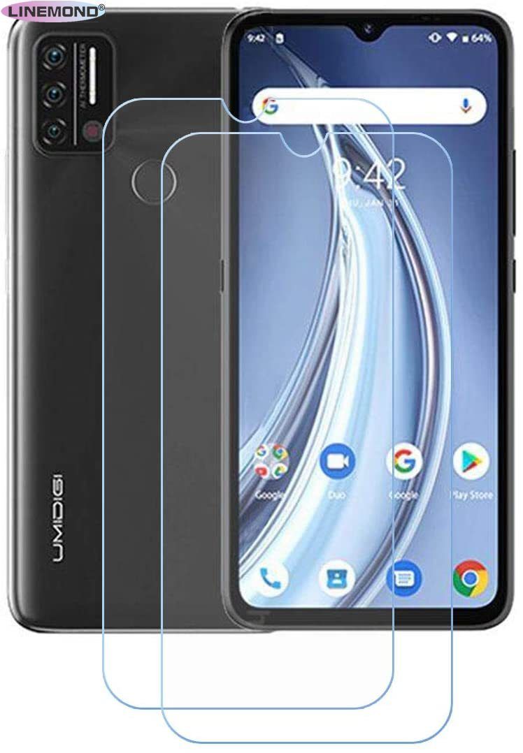 (2-Pack) Screen Protector for Umidigi A9, Anti Scratch 9H Hardness Protective Film Premium HD Clarity Tempered Glass Friendly Designed for Umidigi A9 (6.53#34;)