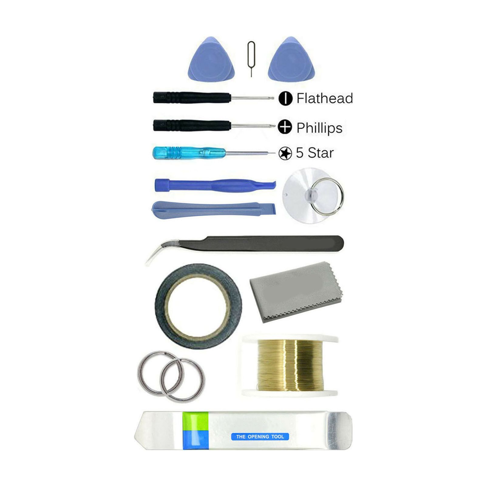 Touch Screen Lens Professional Screen Outer Glass Lens Replement Repair Kit