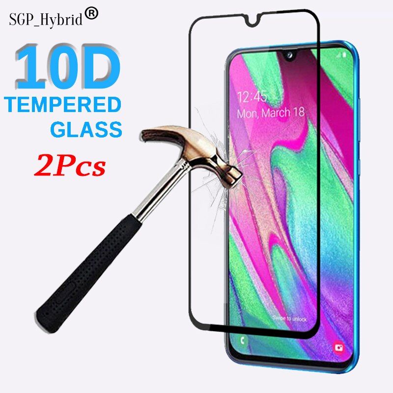 [Order message mobile phone model]2Pcs 10D Tempered Glass For Samsung A40 A 40 A405F Screen Protector For Samsung Sansung Samsun Galaxy A40 Samsunga40 Film