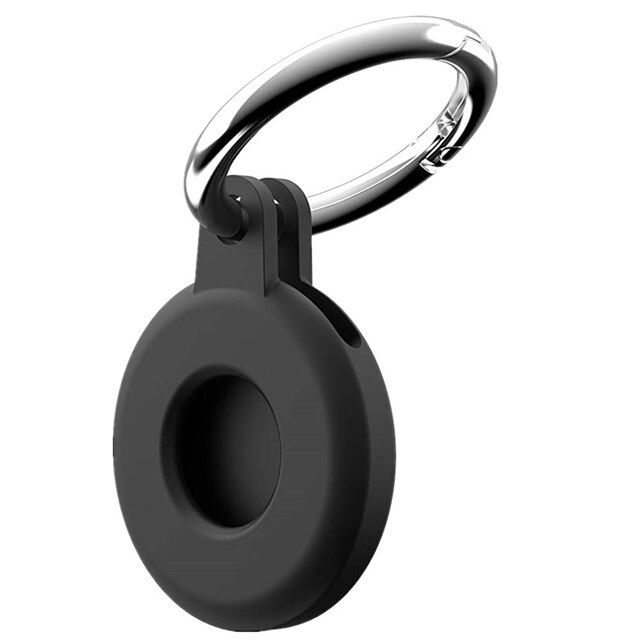 Hot Sell For Apple Airtags Liquid Silicone Protective Sleeve For Apple Locator Tracker Antilost Device Keychain Protective Cover