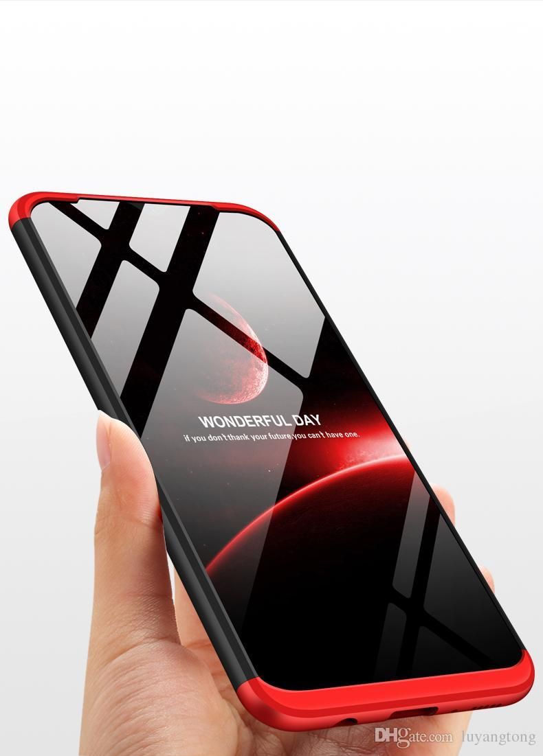Samsung Galaxy M20 - 360 Degree GKK Full Protection Back Cover - Red