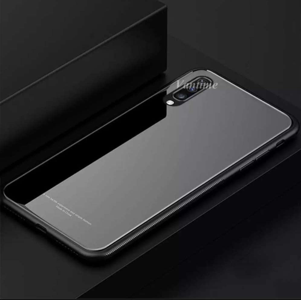 Samsung Galaxy M01 Core / Galaxy A01 Core HONG KONG DESIGN Scratchproof Tempered Glass Back Cover phone Case