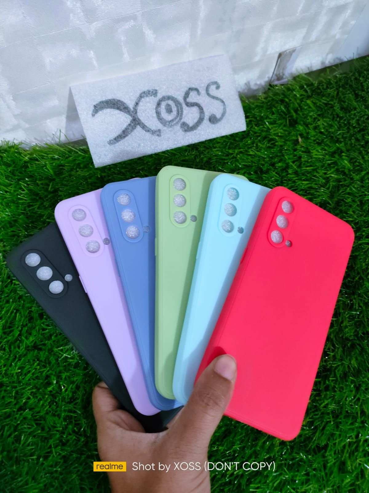 FOR REALME GT MASTER EDITION SILICONE BACK COVER ( INBOX FOR COLOR CHOOSE )