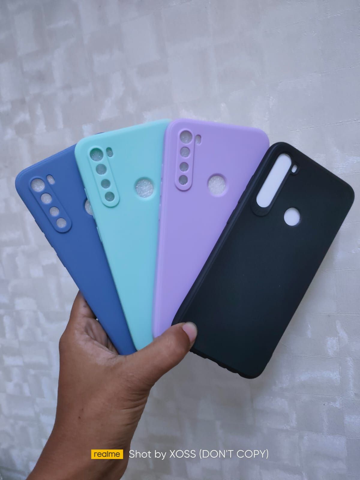 FOR XIAOMI REDMI NOTE 8 SILICONE BACK COVER ( INBOX FOR COLOR CHOOSE ) - Phone Back Cover