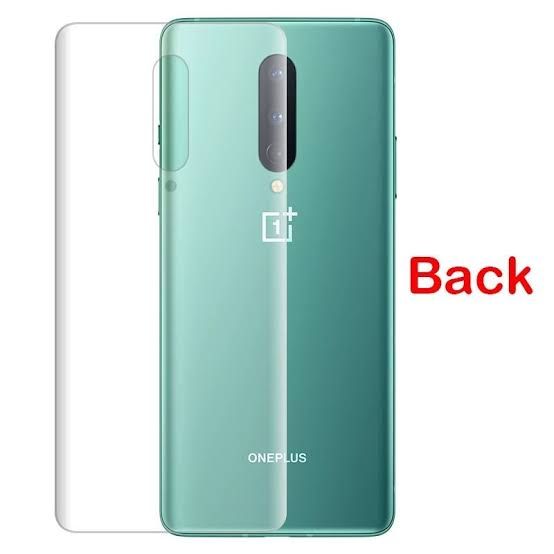 Back Hydrogel Poly Transparent Ultra Thin Sticker for Oneplus 8 ( 1+8 )