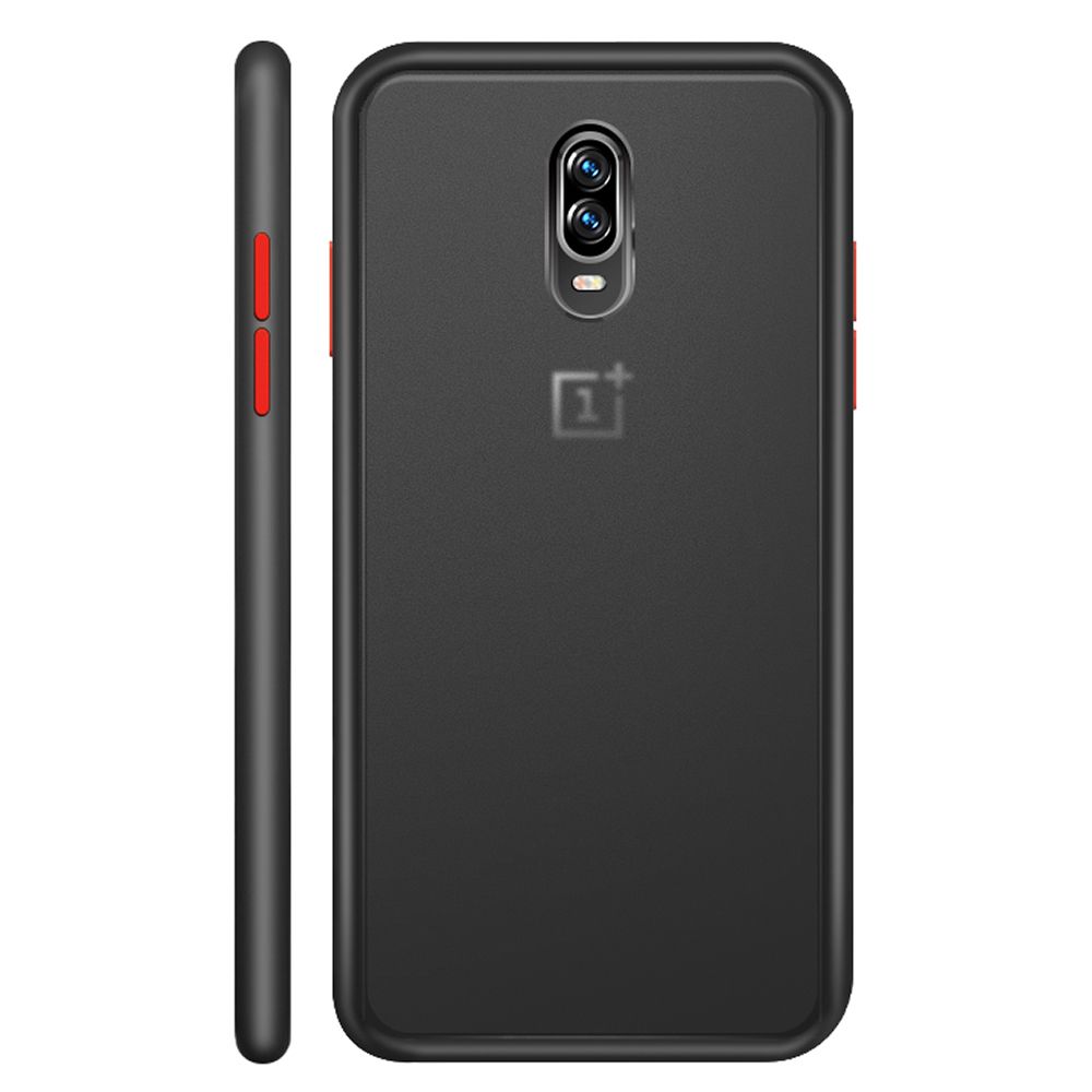 Shockproof Matte Transparent Case For OnePlus 6T Phone Case Hard Silicone Bumper Cover