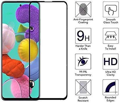 Samsung Galaxy A51 Tempered Glass Screen Protector 6D/9D/11D - Black