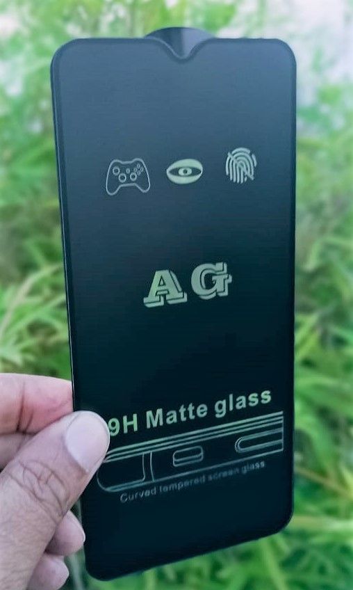 For Realme C3 High quality Matte Tempered Glass Full Covarege Screen Protector