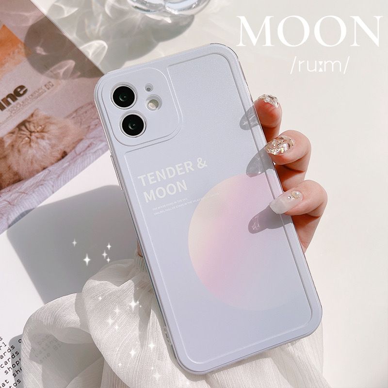 Purple Moon Case Soft Cover
