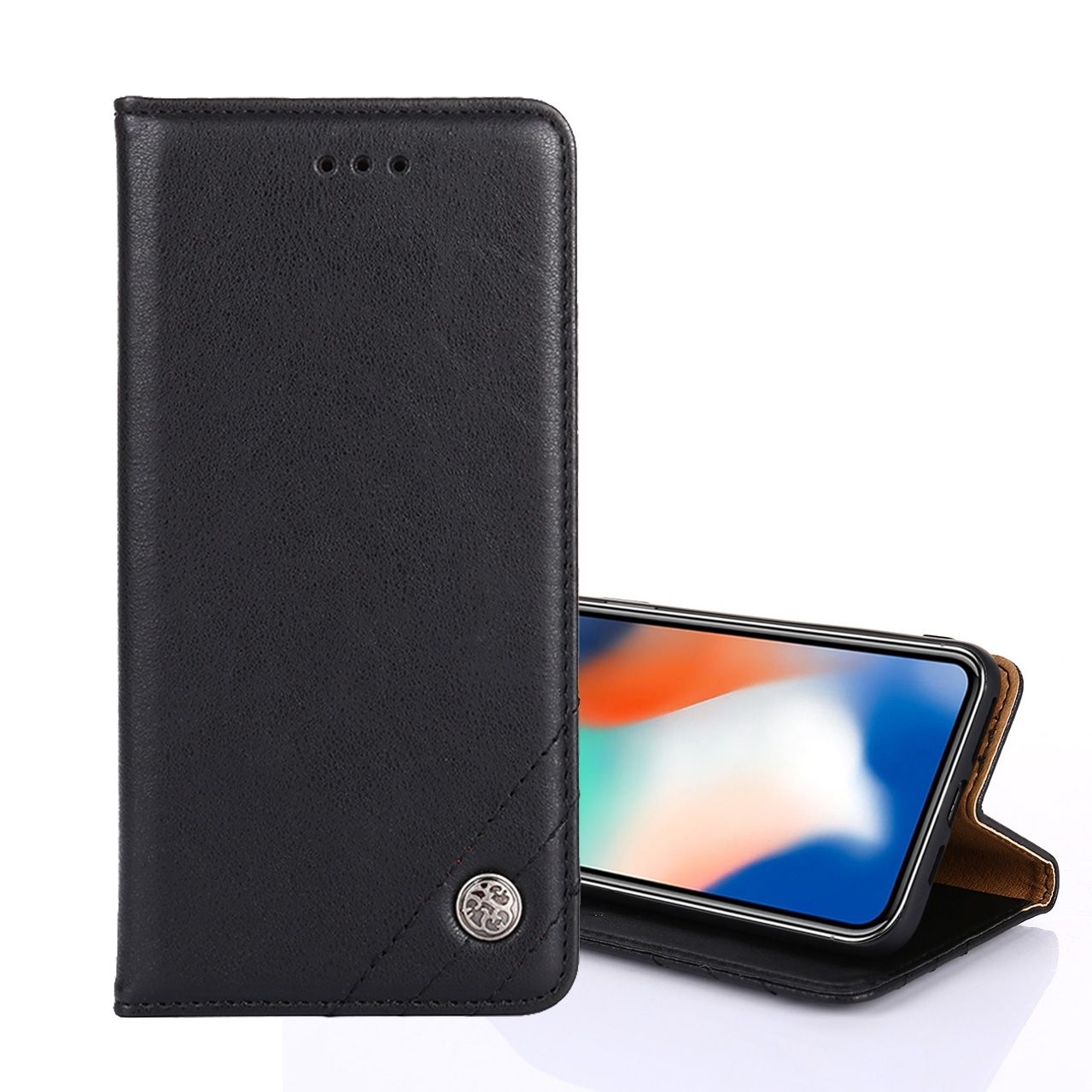 For OnePlus 9RT 5G Non-Magnetic Retro Texture Horizontal Flip Leather Case with Holder & Card Slots & Wallet