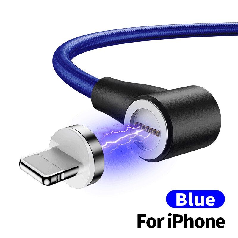 OSEVPORF Magnetic Micro USB Type C Cable Fast Charging 1m 2m USB Cable Magnet Charger Wire Cord For iPhone Android Mobile Phone