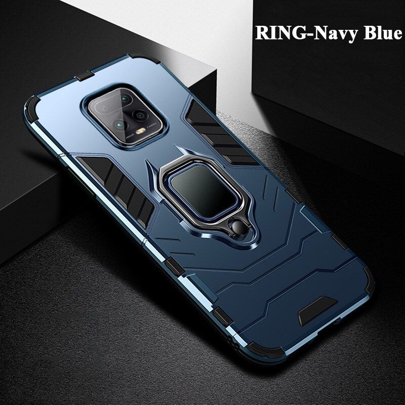 Shockproof Armor Case For Xiaomi Redmi Note 6 7 8 9 Pro Max 9s 9A 9C 8A 7A 8T 9T 5 Plus 4 4X 10X 4G 5G Back Phone Cover Coque