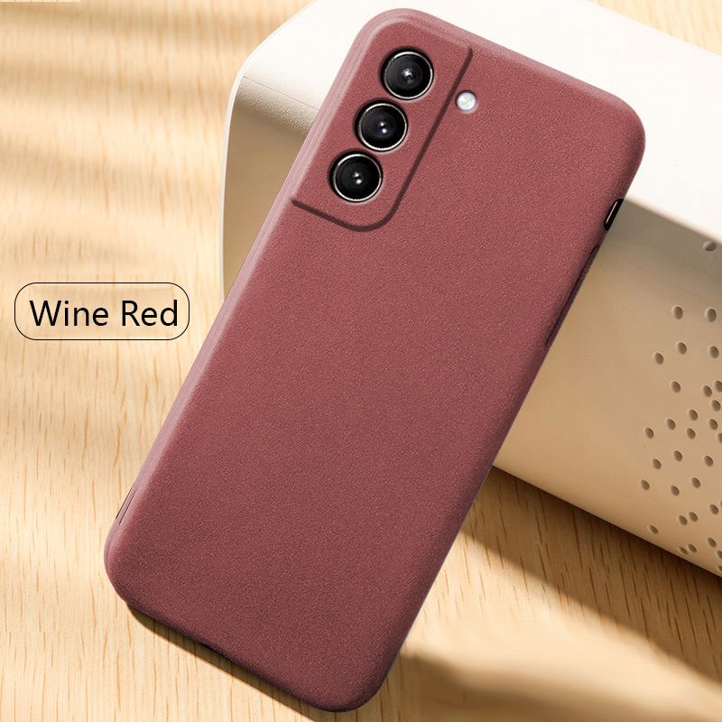 Casing for Samsung Galaxy S21 / S21+ Plus / S21 Ultra 5G Case, [Camera Lens Protection] Fashion Ultra Thin Candy Color Sandstone Matte Soft TPU Silicone Phone Cases Slim Anti-fingerprints Casing Back Cover