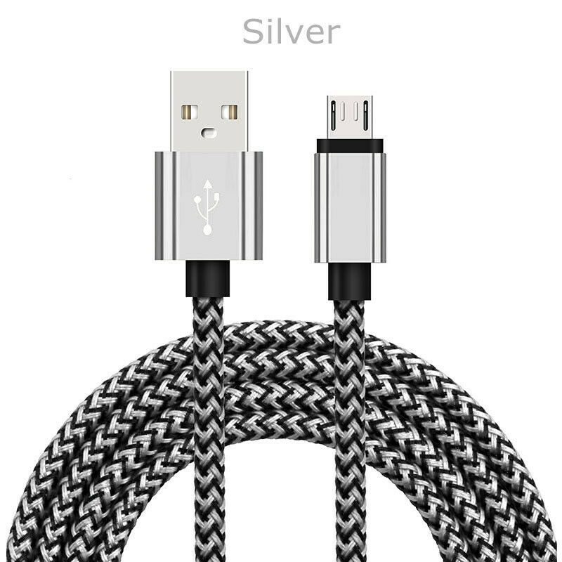 UGI USB Fast Charging Nylon Cable Type C USB C Cable Micro USB Cable Mobile Phone Accessories Quick Charger For Samsung Oneplus