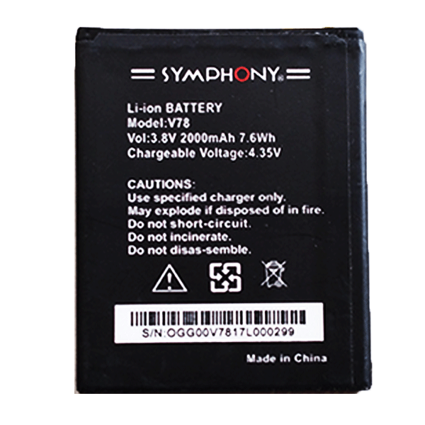 সিম্ফনি v78 4000mah এর জন্য ব্যাটারি
