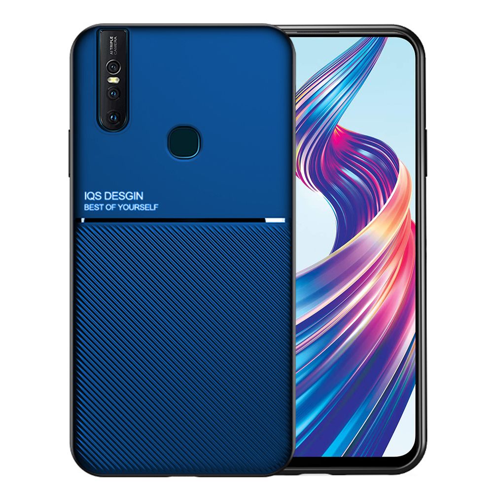 For VIVO V15 Stripe Pattern Anti-Slip Shockproof Soft TPU Silicone Bumper Case Cover