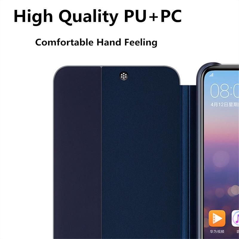For Xiaomi 11X Case Smart View Phone Back Cover for Xiaomi 11X Flip Case Big Window View Flip Leather Phone cases Autosleep
