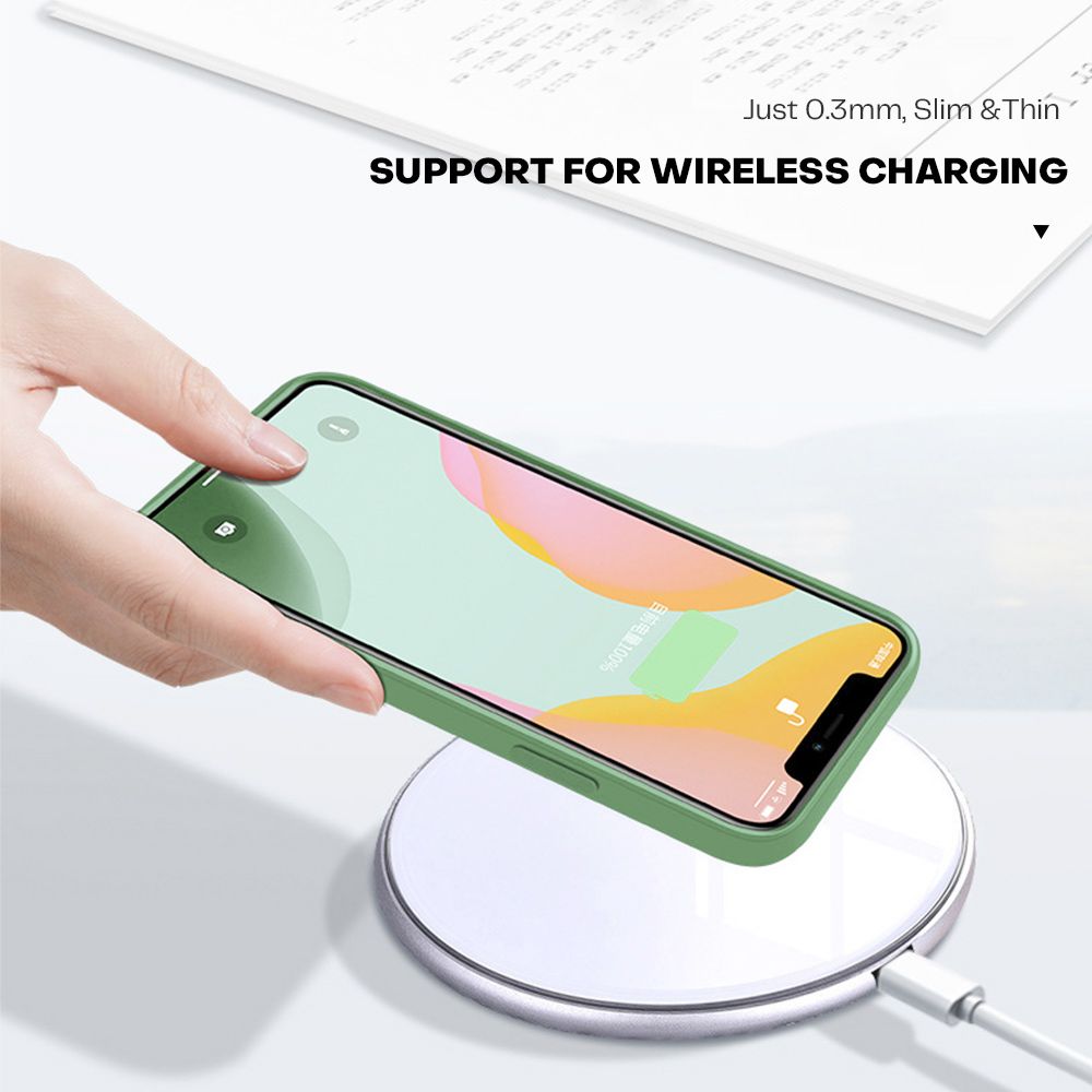 Jizetin for Redmi Note 9 Pro / Note 9S / Note 9 Pro Max / Poco M2 Pro Case Trend Cartoon Korean Squid Phone Cover Liquid Silicone Case Phone Protective Case
