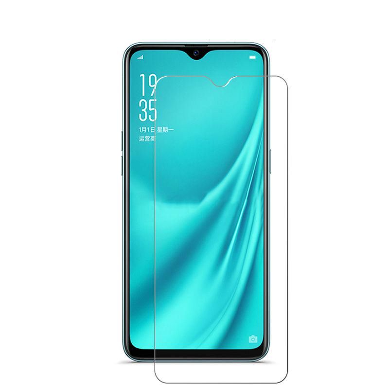 2pcs Glass for Oppo F17 Screen Protector 9H full black