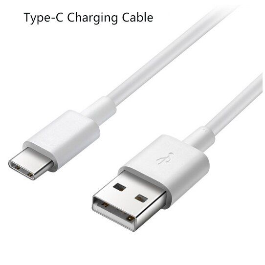 2 Meters Data Cord Mobile Phone 5A Fast Charging Charger Wire Black and White Cable for Smartphone Fast Charge USB Type C Cable