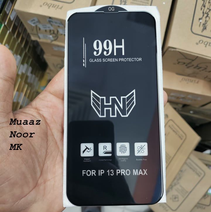 i-Phone 13 Pro Max (6.7) "OG / Rainbo HD Tempered Glass Screen Protector"