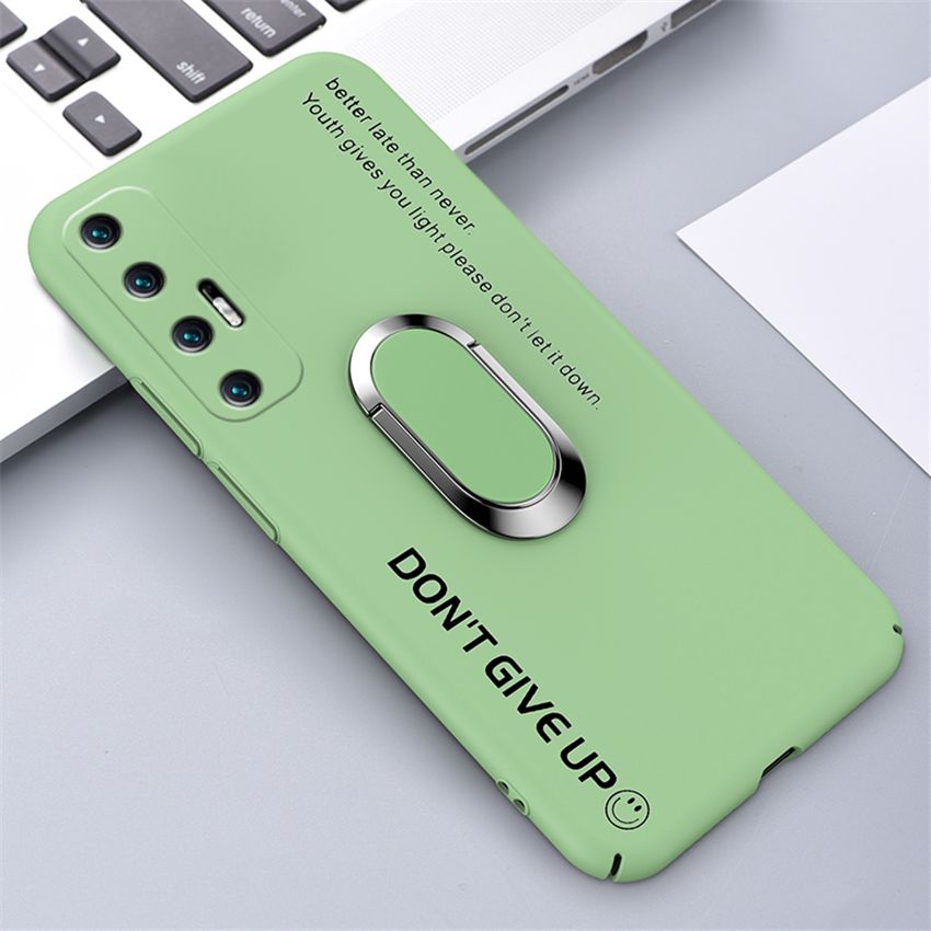 lthmy Ultra-thin Colorful Matte Hard PC Phone Case For Xiaomi Mi 10S Magnetic Stand Cute Frosted Cover