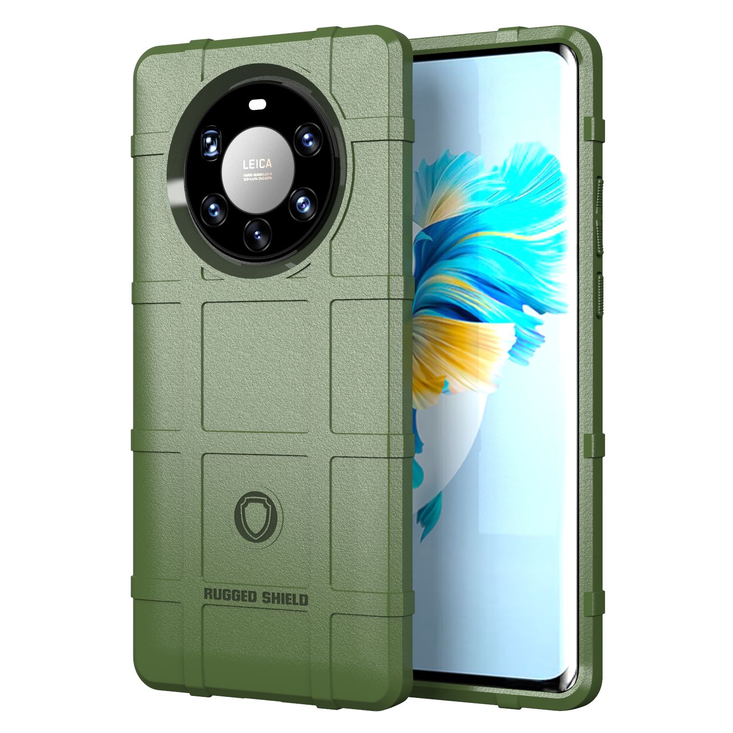 For Huawei Mate 40 Pro Soft TPU Heavy Duty Rugged Shield Armor Tough Shockproof Protection Case Cover