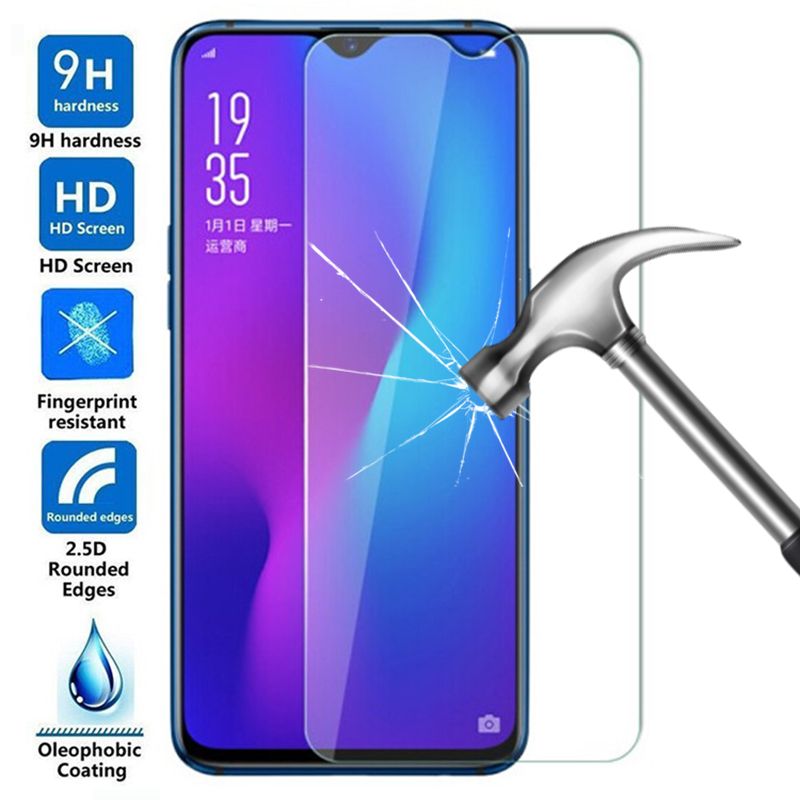Oppo C15 Tempered Glass Screen Protector 2.5D-Transparent