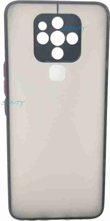 Smoke Matte Finish Camera Protection Case Back Cover For Tecno Camon 16