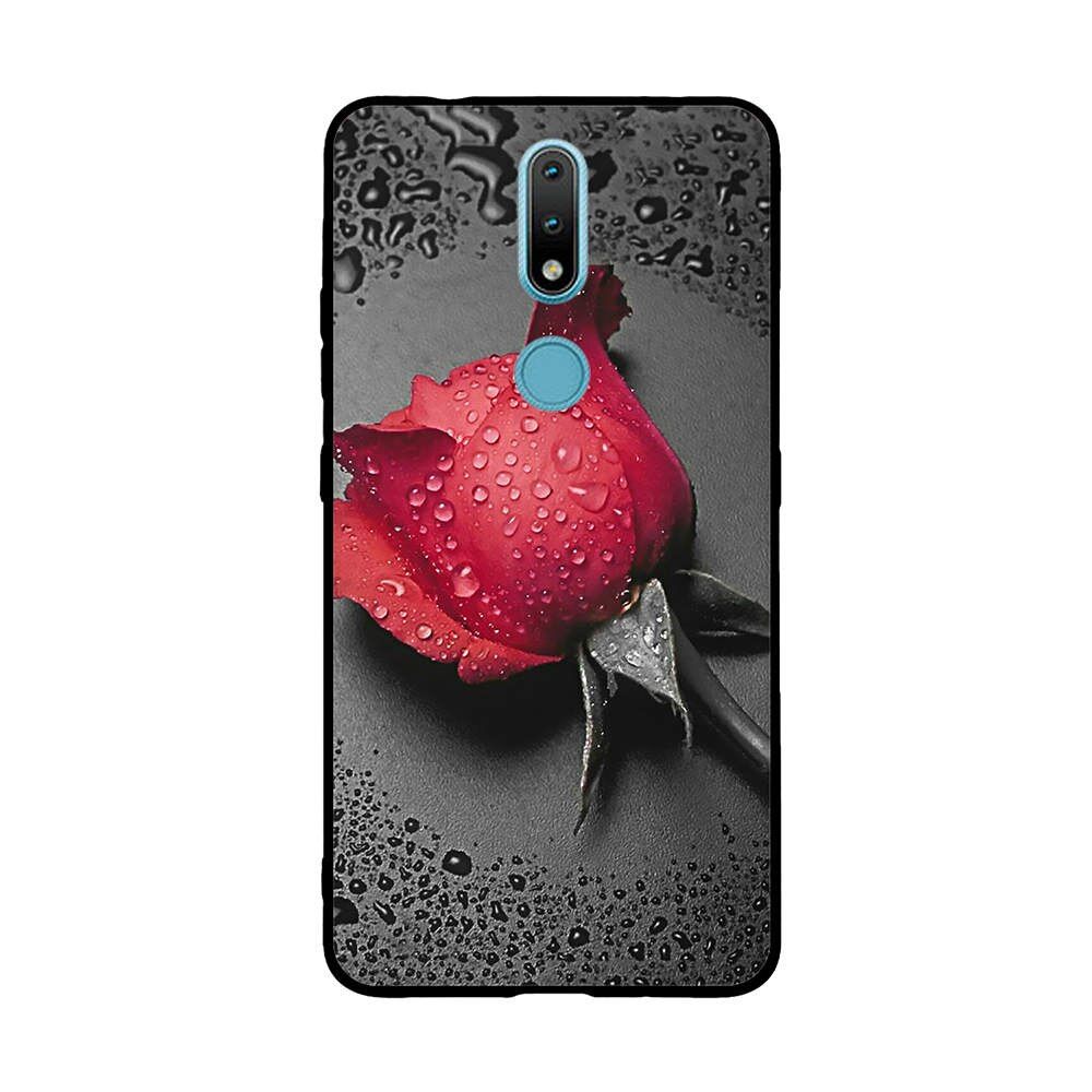 A For Nokia 2.4 Case Soft TPU Silicone Phone Cases For Nokia 2.4 Back Cover Cool Fundas for Nokia2.4 2020 6.5 inch Shell Bags