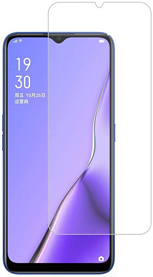 Oppo a15 প্রোটেক্টর 9h টেম্পার্ড গ্লাস স্ক্রিন প্রোটেক্টরের জন্য 3 পিস গ্লাস