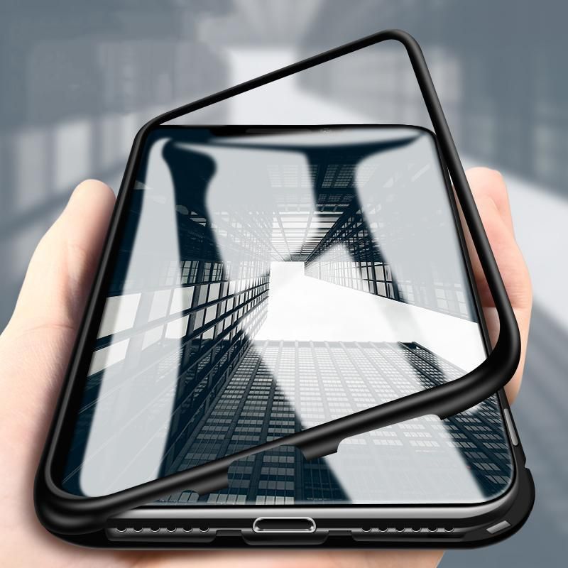 360 Metal Case For Oneplus 6T -Black