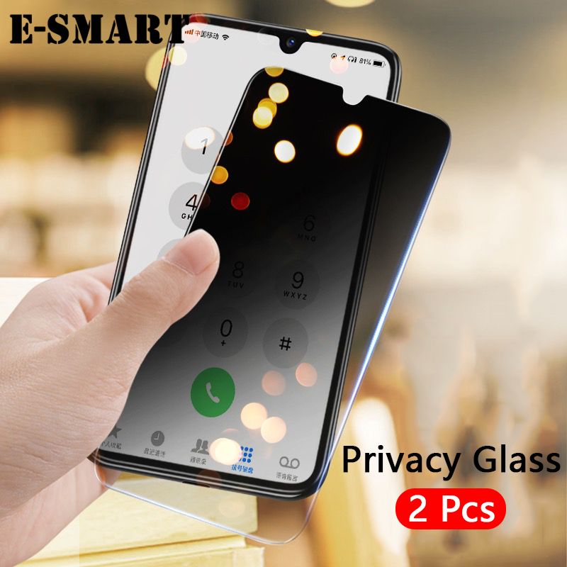 2Pieces Screen Protector for Samsung Galaxy M32 5G full cover Privacy Screen protector Temperd glass film Case Prevent Peek